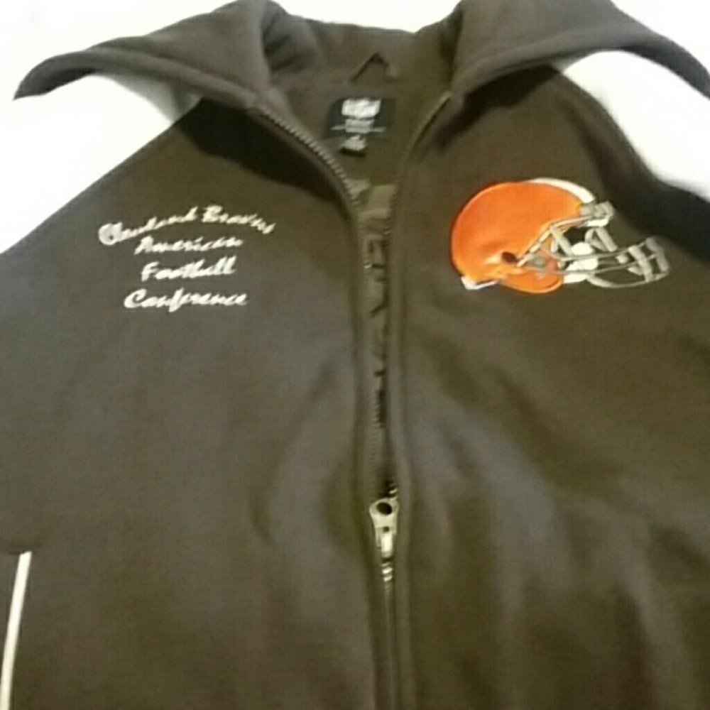 Cleveland Browns vintage jacketQuilte
